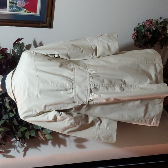 Mossimo All-Weather Belted Beige Trench Coat - Size Small - Picture 7 of 12